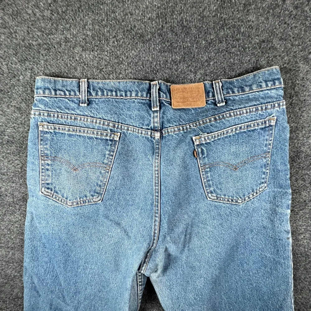 Vintage Levi's 540 Jeans‎ Mens 38x32.5 Blue Denim High Rise Relaxed Fit Straight